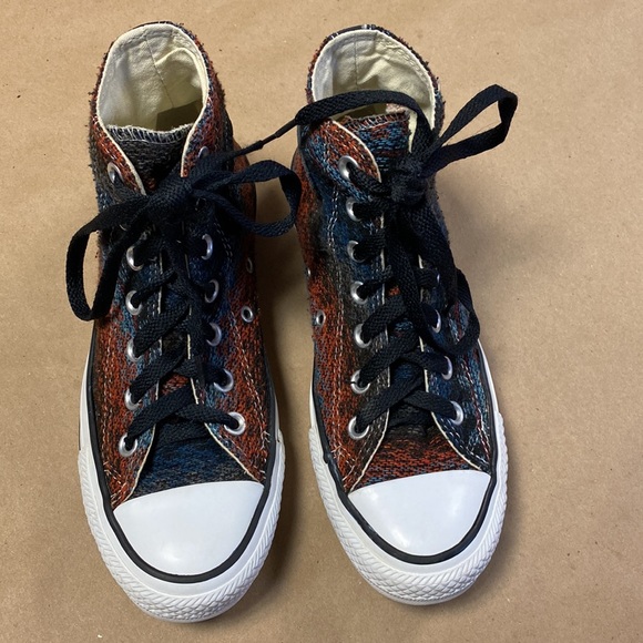 Converse Colorful Woven High Top Chuck Taylor All Star Sneakers - Picture 2 of 16